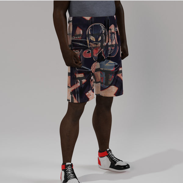 Masked Realms Beach Shorts